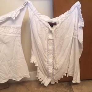 Boot barn off the shoulder top